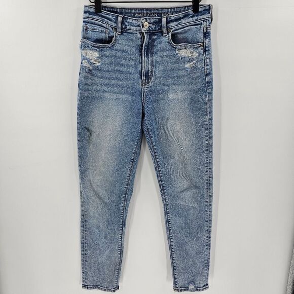 American Eagle mom jeans 4 high rise waist - Picture 1 of 4